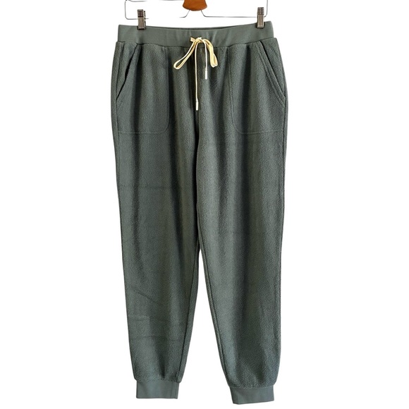 Outerknown Set Crewneck And Joggers French Terry Sage Green NWT - Picture 2 of 11